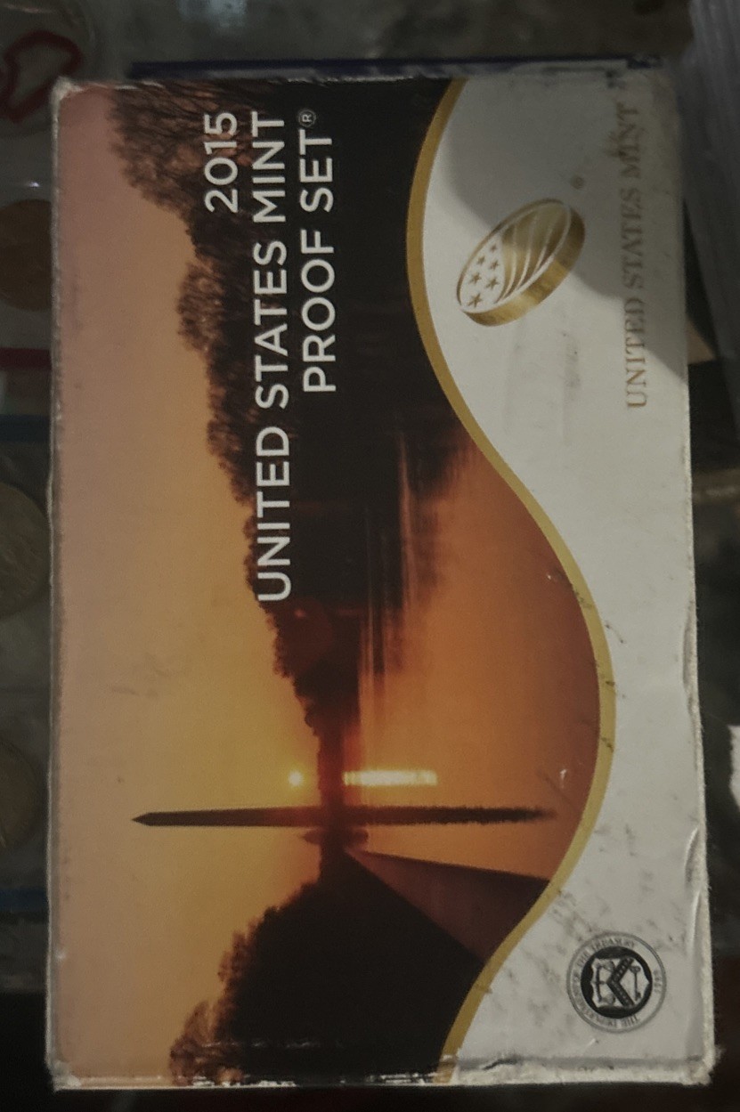 2015-S US Mint Proof Set Uncirculated Complete 14 Coins OGP, COA