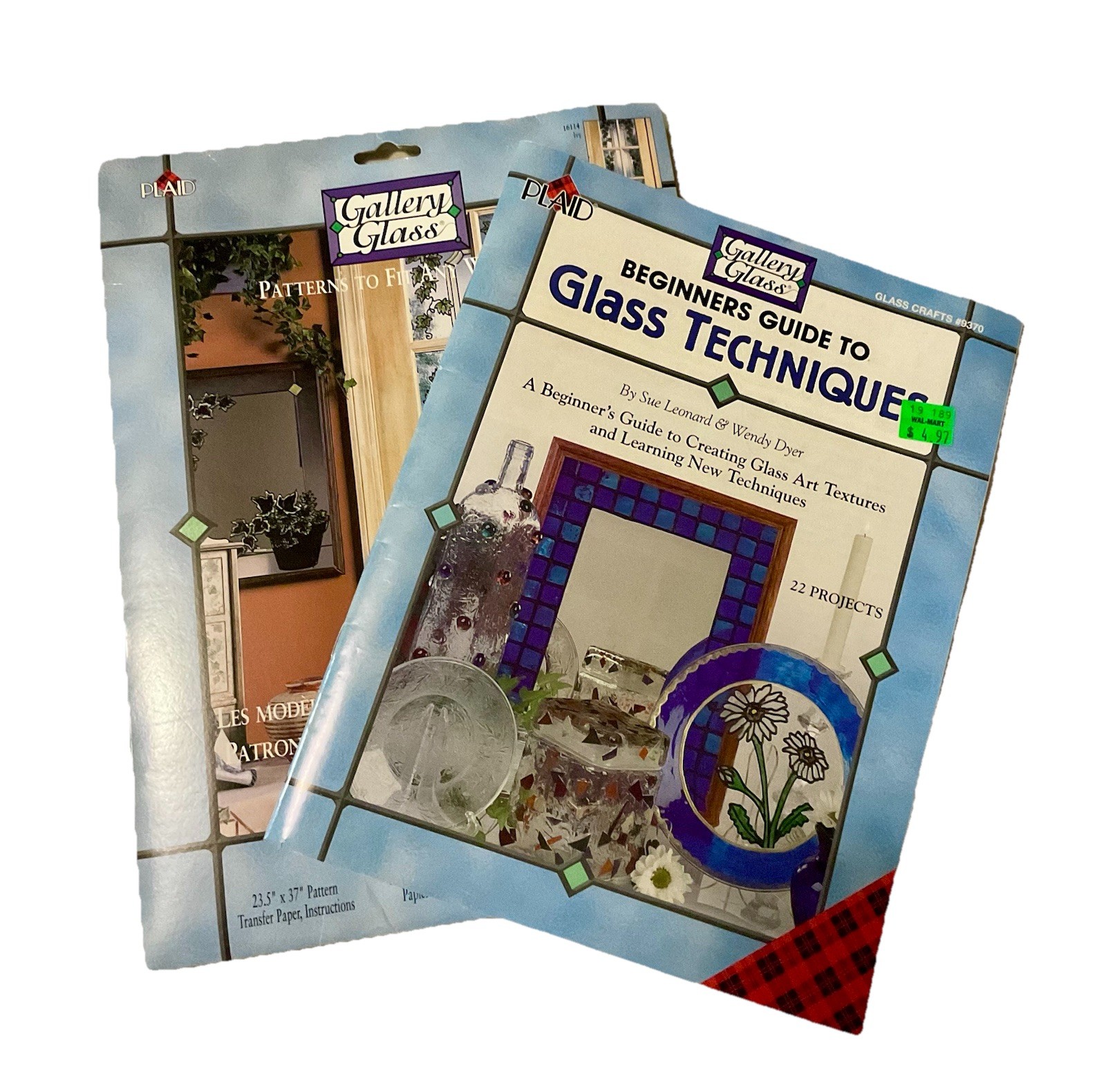 Vintage Gallery Glass Beginners Guide Book And Patterns Instructional