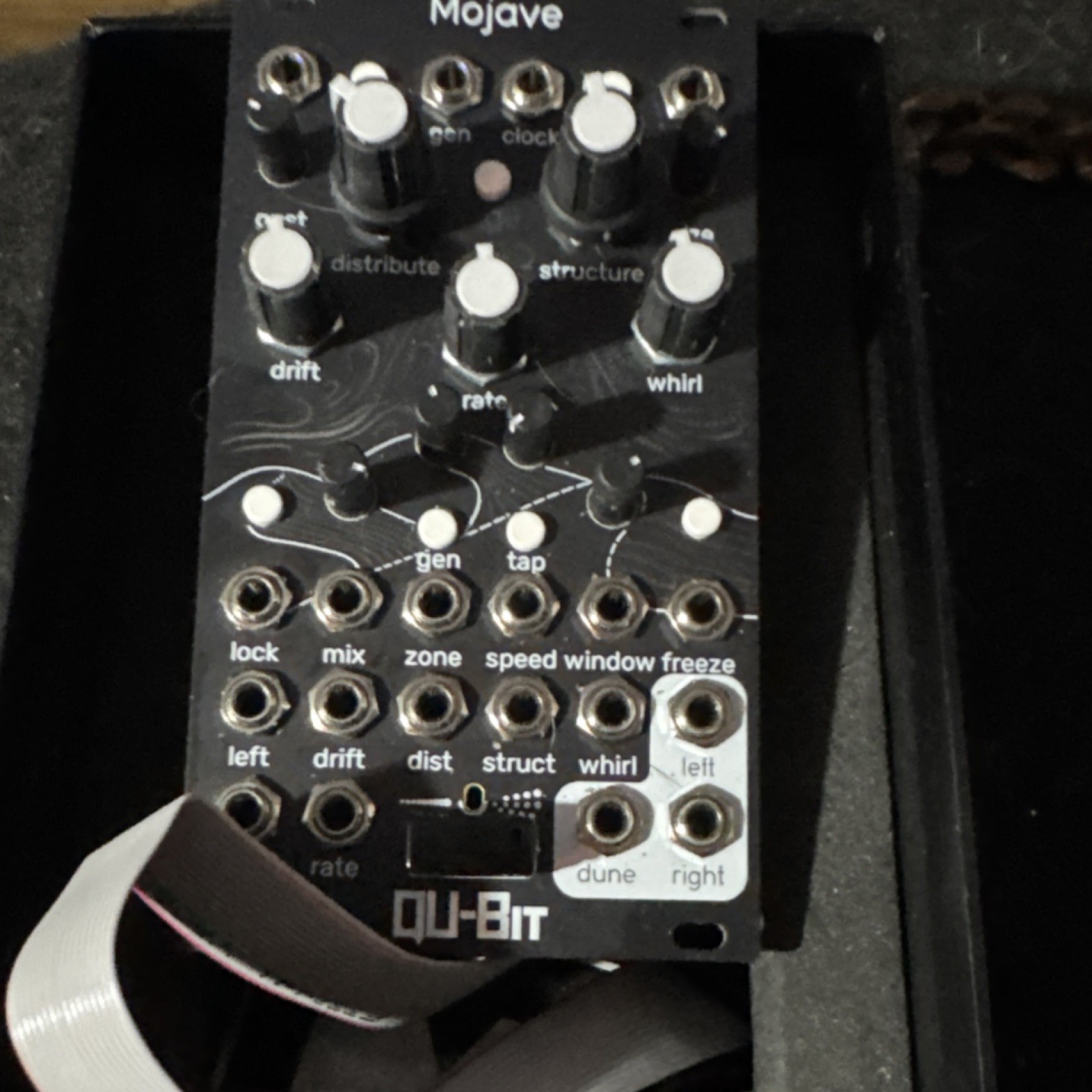 Qu-Bit Mojave Modular Signal Processor 2-Channel Distortion Delay Effects Black