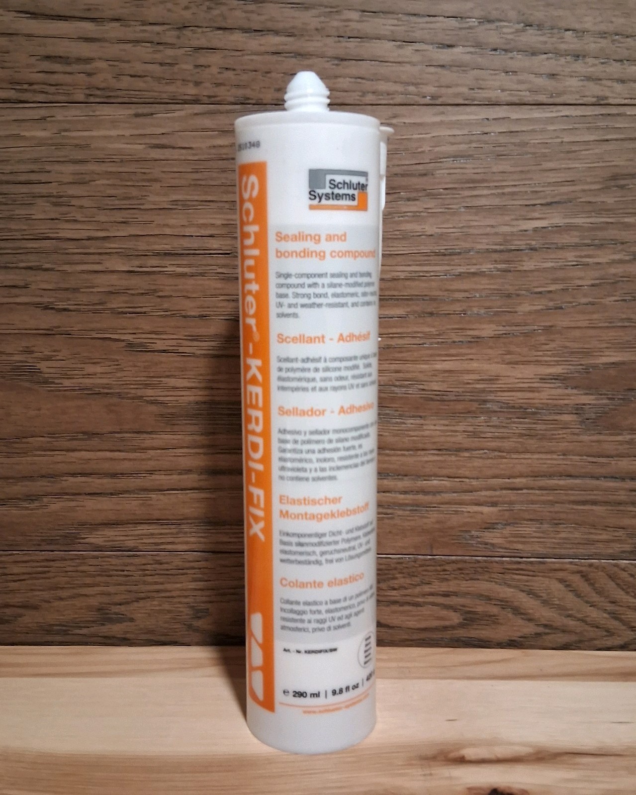 LAST ONE!! NEW Schluter KERDI FIX WHITE