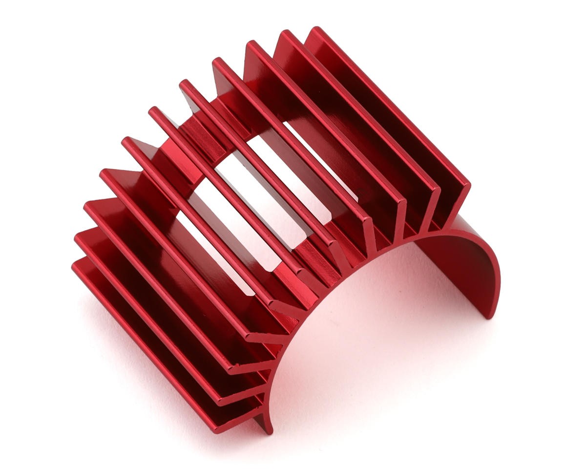 Kyosho Fazer Mk2 FZ02 Aluminum 540/550 Motor Heat Sink (Red) [KYOFAW218B]