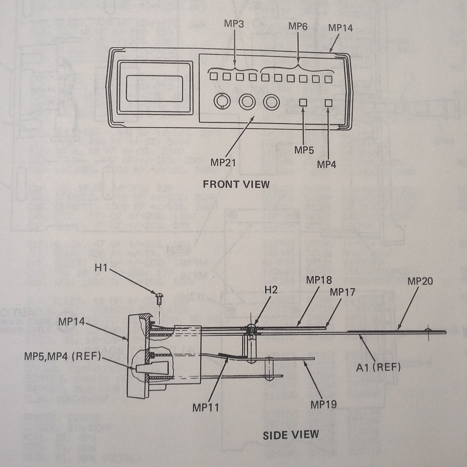 HP 8050A Multimeter Instruction Manual