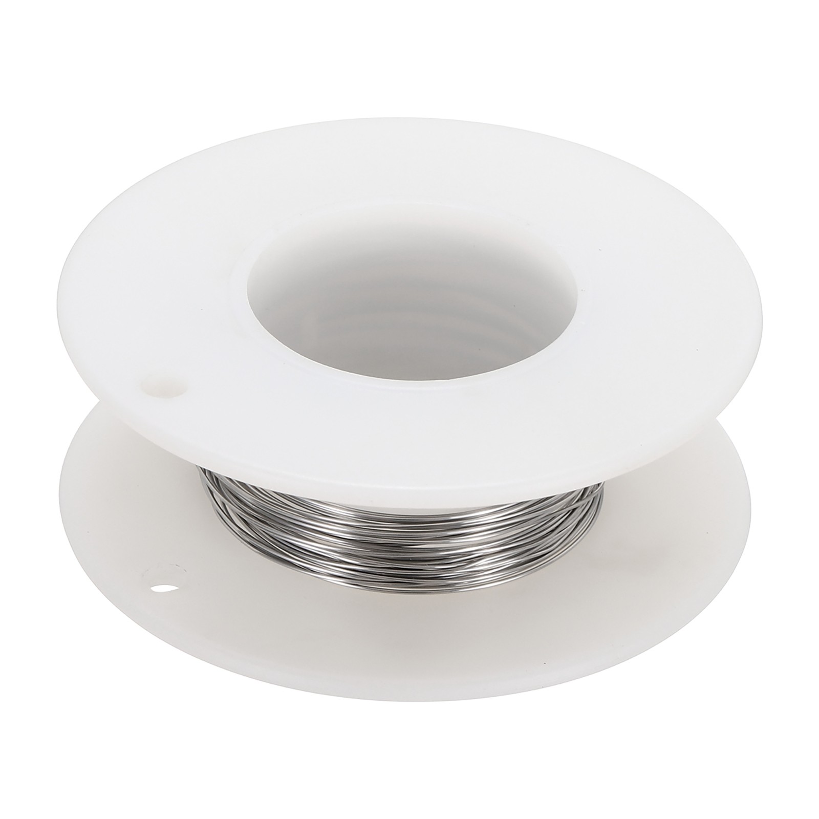 Cr20Ni80 Nichrome Wire 28 Gauge 13Ft Silver White 1 Pcs 0.32mm Metal Wire