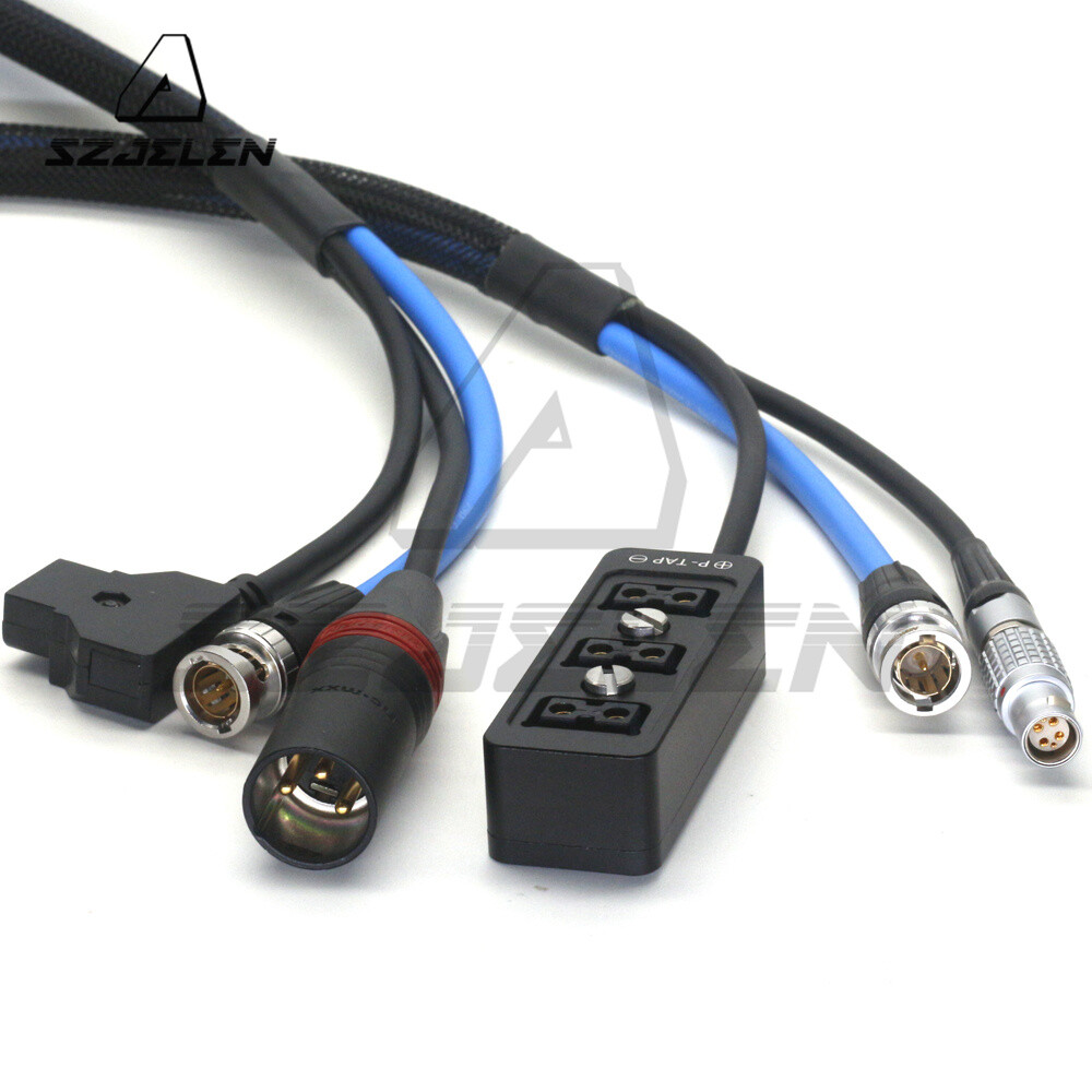 XLR 3pin to 6pin For Red Epic Power Cable Camera is Used Separately From Battery