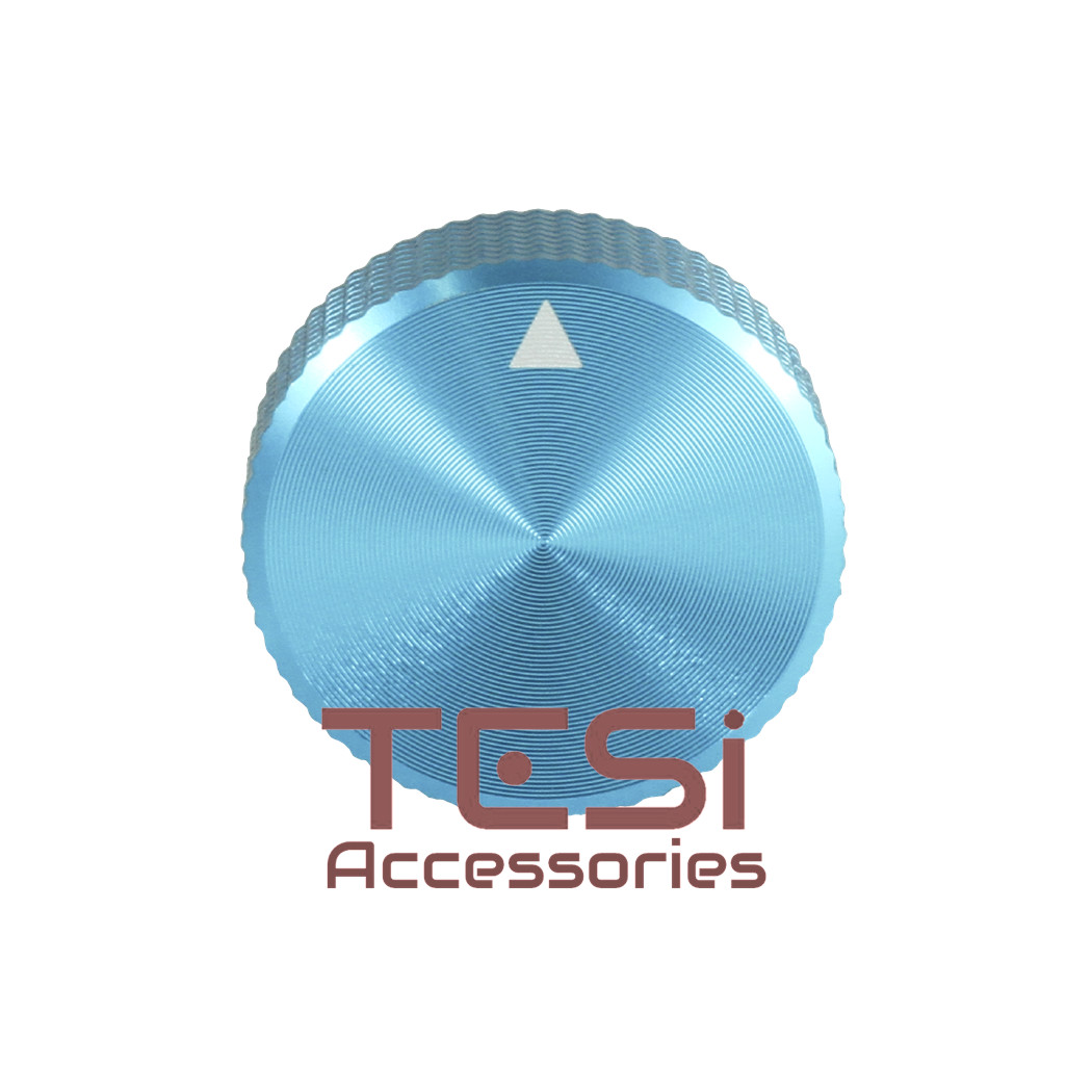 Tesi Premium Aluminum Guitar Knob Anodized Blue