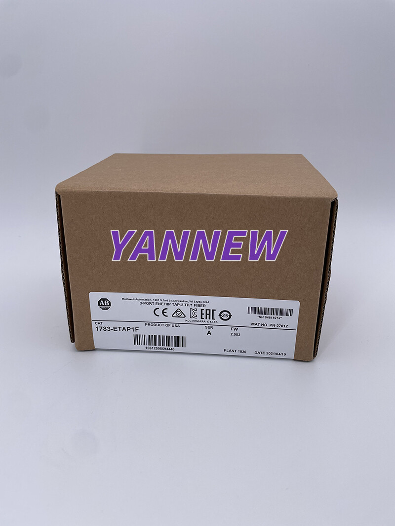 New Factory Sealed Allen-Bradley 1783-ETAP1F SER A 3-Port Ethernet/IP Tap US