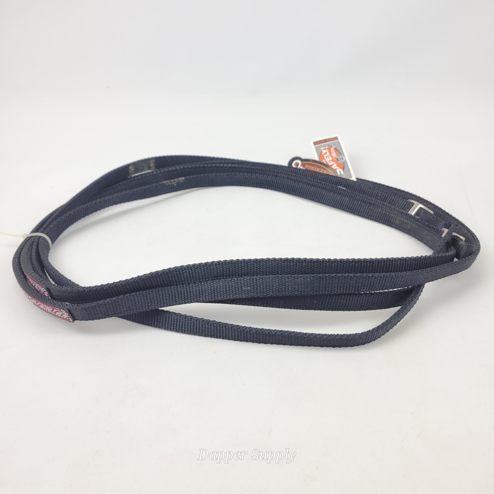 Weaver Leather Reins Split Black Maui Overlay