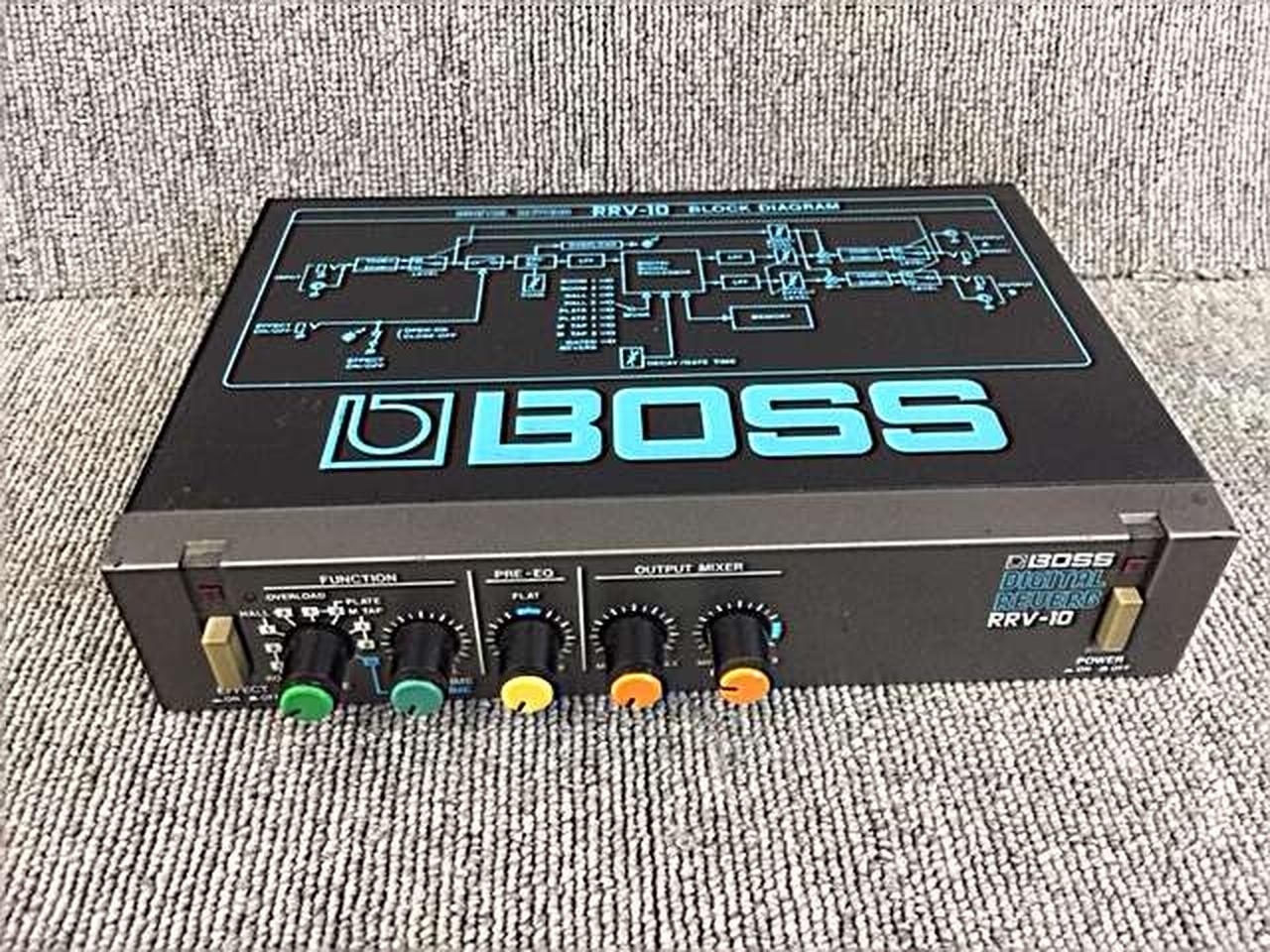 BOSS RRV-10 DIGITAL REVERB Tested Worked from Japan Used