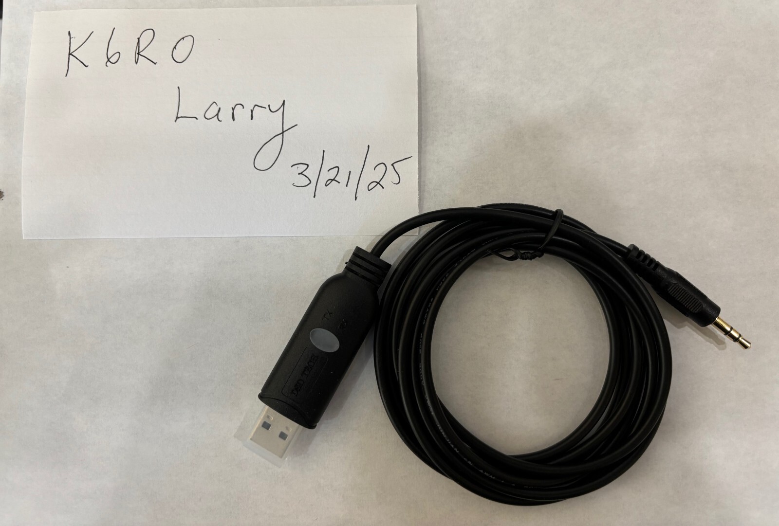 ELECRAFT KXUSB  CABLE - CONNECTS Rig  TO  COMPUTER - MUST HAVE ! aftermarket NEW