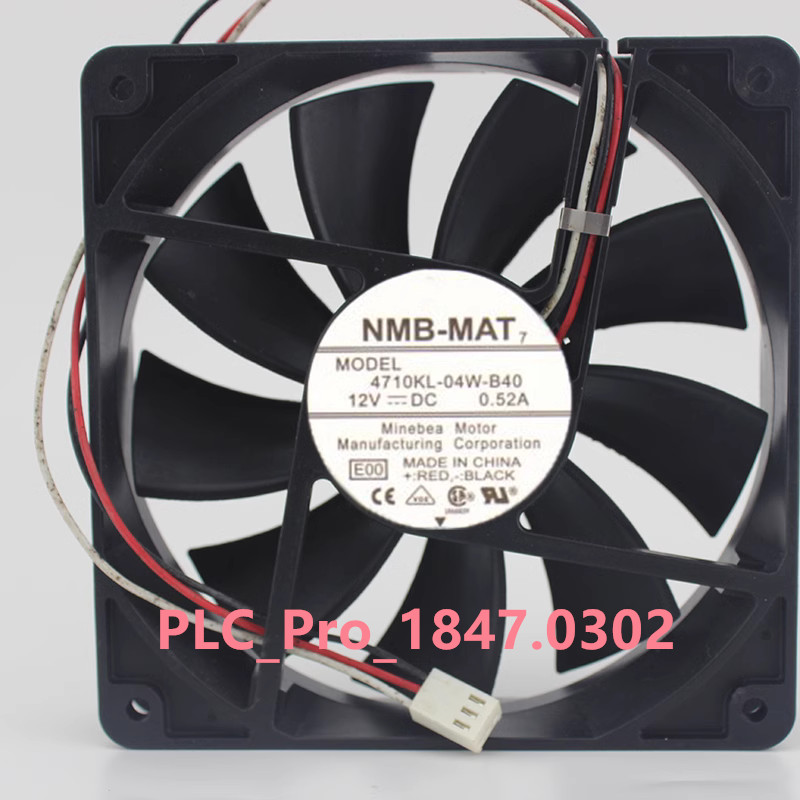 1PCS NEW NMB-MAT 4710KL-04W-B40 High air Volume Chassis fan 12025 12CM 0.52A 12V