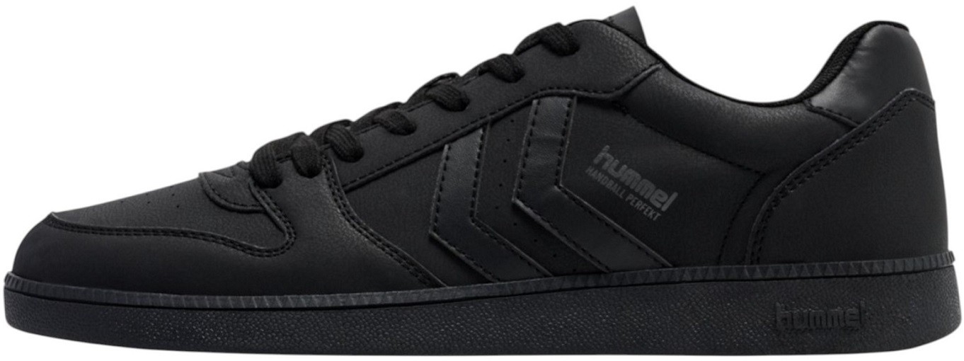 HUMMEL SHOES HANDBALL PERFEKT SN ALL BLACK 42-47 NEW70€ samba liga gk landin low