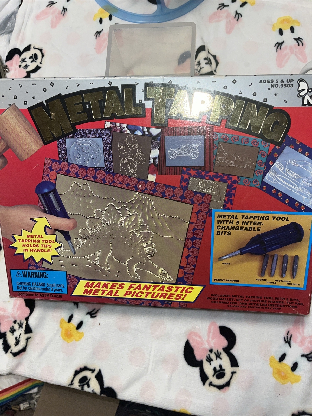 Metal Tapping Kids Craft Design Vtg