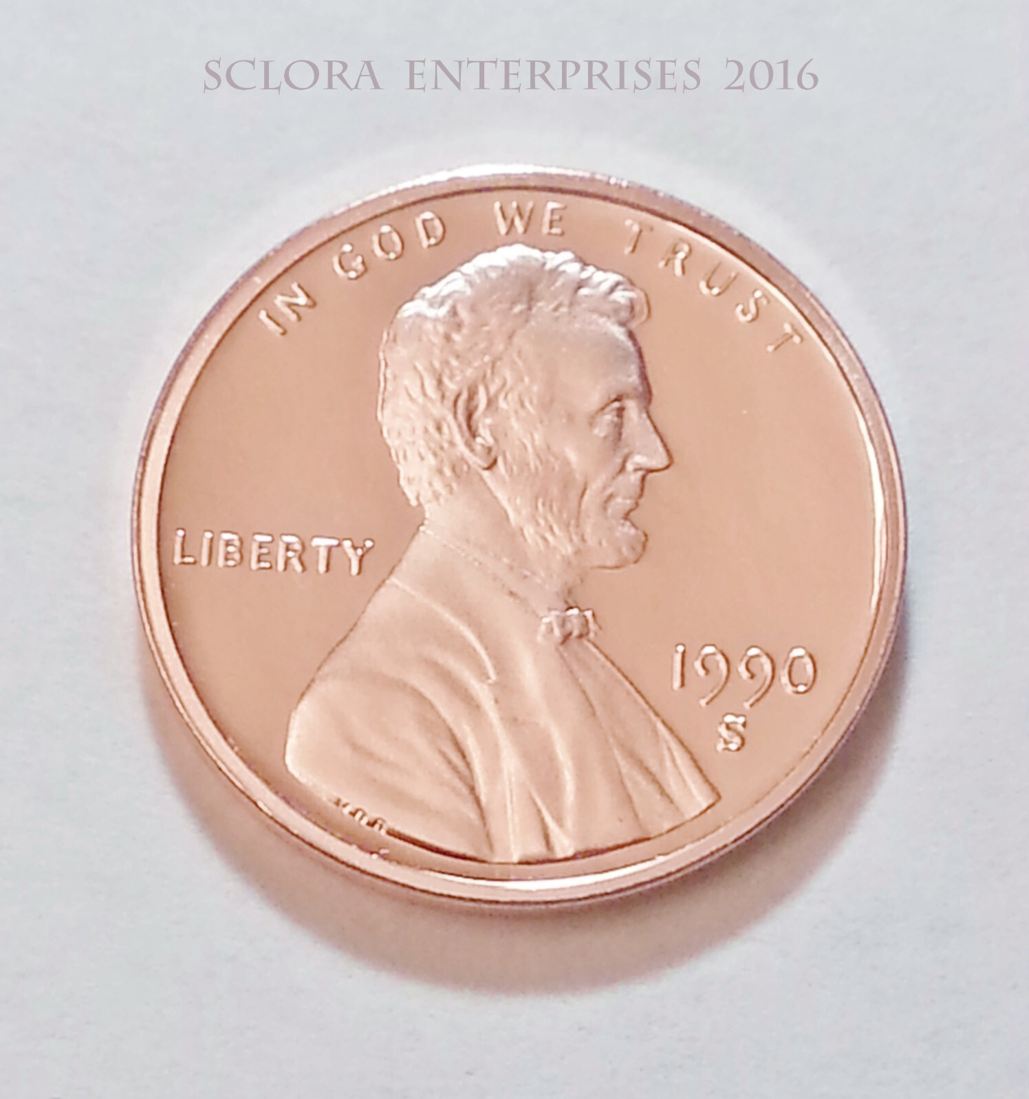 1990 S LINCOLN MEMORIAL *PROOF* CENT / PENNY  **FREE SHIPPING**