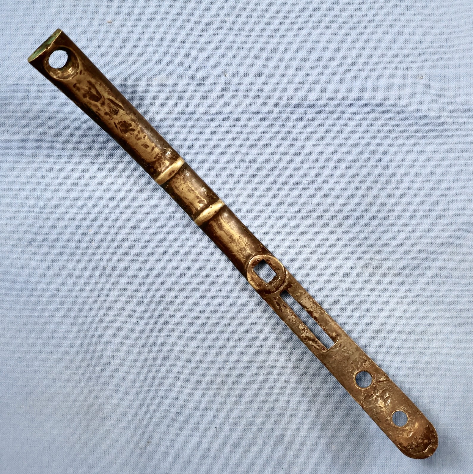 Antique Long Brass TRIGGER PLATE 7 Inches, Pirate’s Black Powder Pistol (F187)