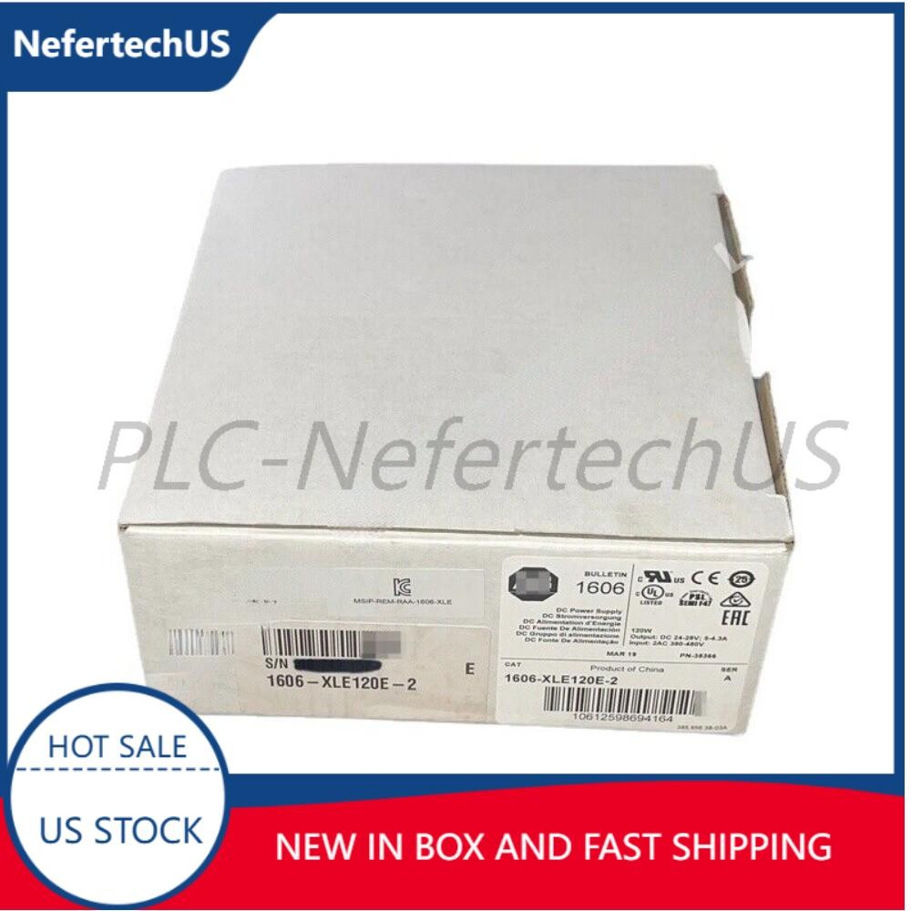 1606-XLE120E-2 AB Power Supply 24-28VDC 120W New 1606XLE120E2 US Free Tax