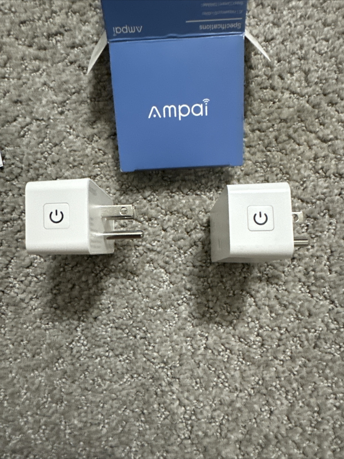 WiFi Smart Plugs - 2 Pack By Ampai