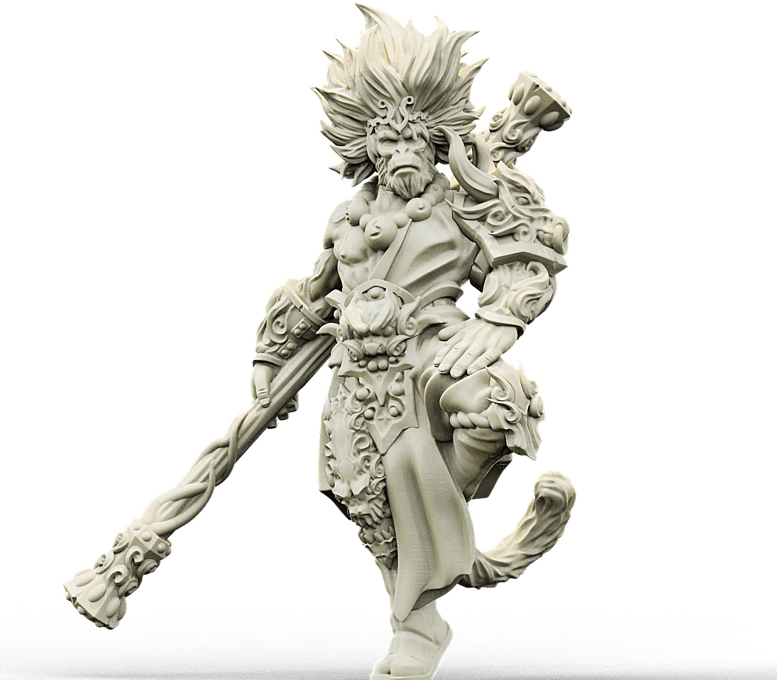Brayan Nafarrate - Bestiary #4 - Wukong #2 - DnD/TTRPG Figure/Miniature