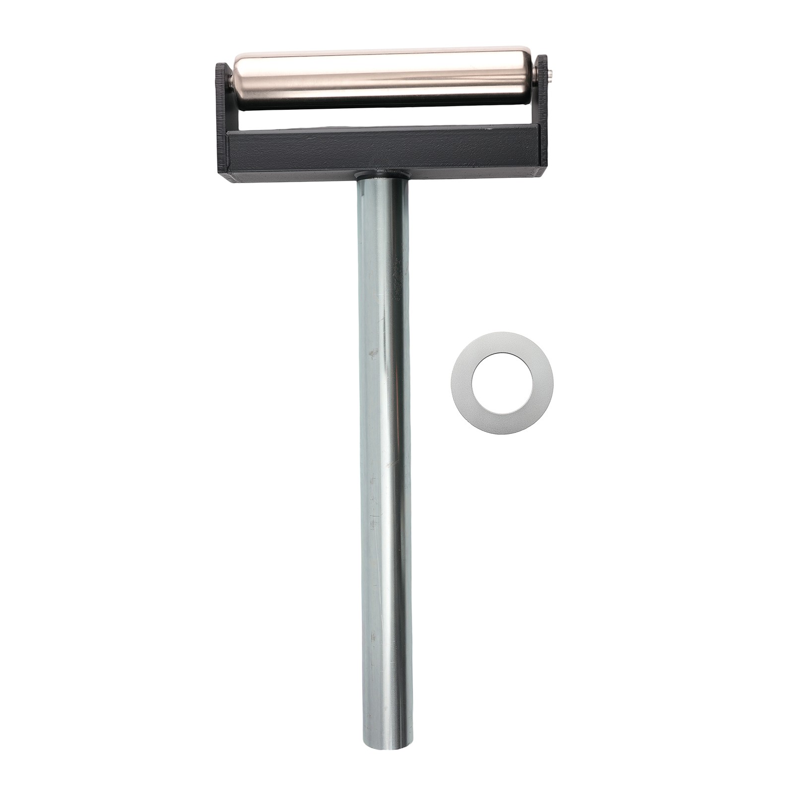 Adjustable Roller Stand Jack 2500lbs Load 27.6-52in Height Detachable Base