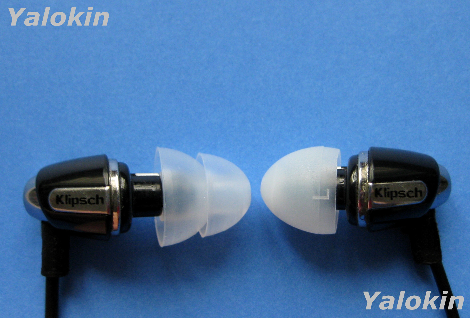 Oval Fit Kit Replacement Ear-Tips Buds Adapters for Klipsch R6 Headphones