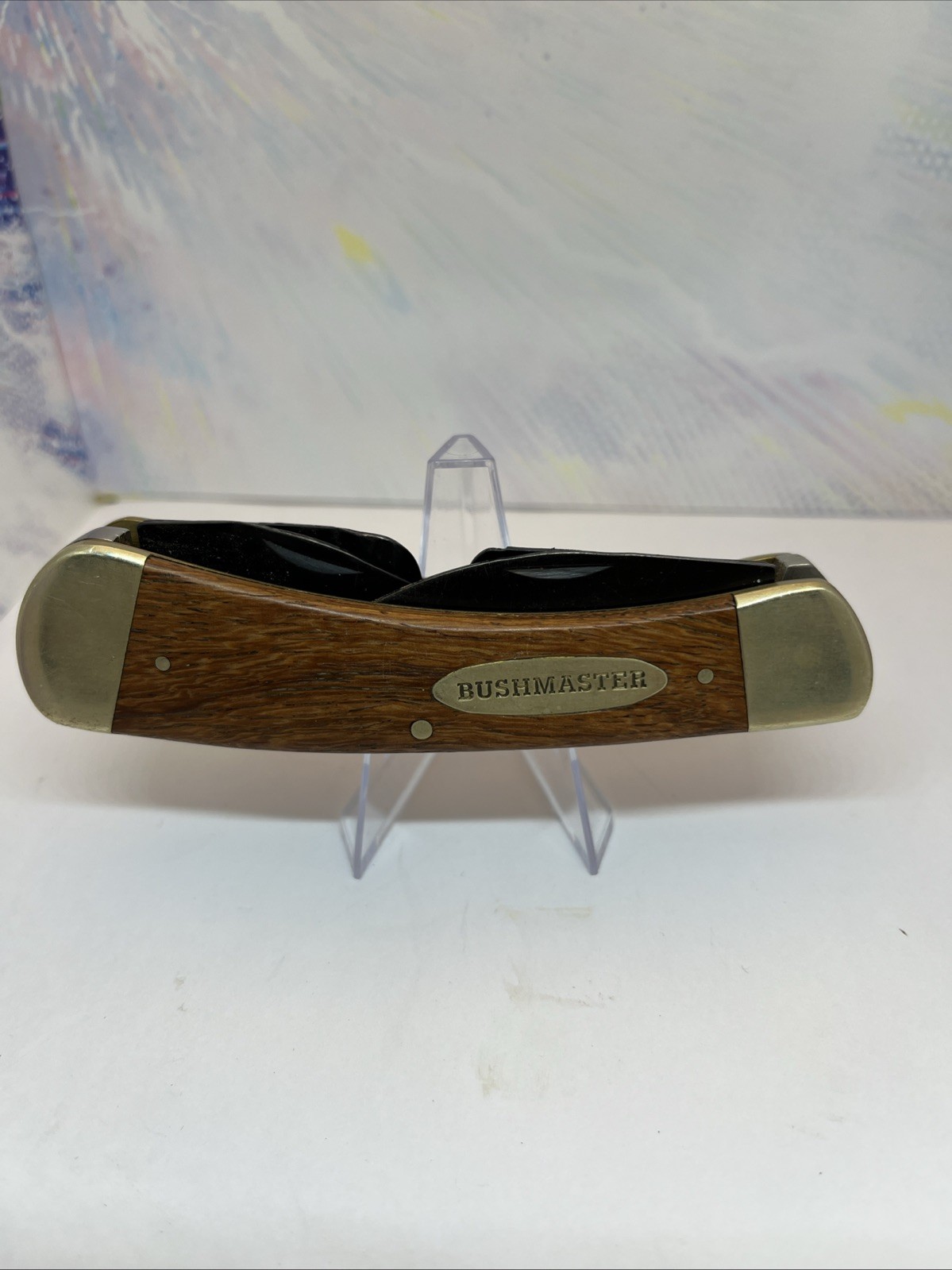 Bushmaster Classic Whittler’s Pocket Knife | Folding Whittling Knife with 6 Wood