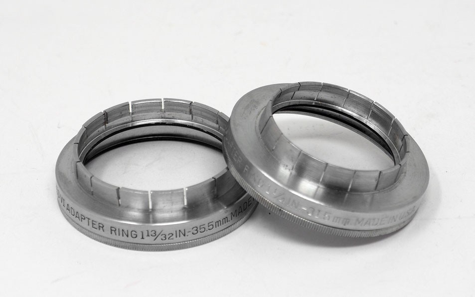 Kodak Series VI Slip Over Adapter Rings 31.5mm And 35.5mm