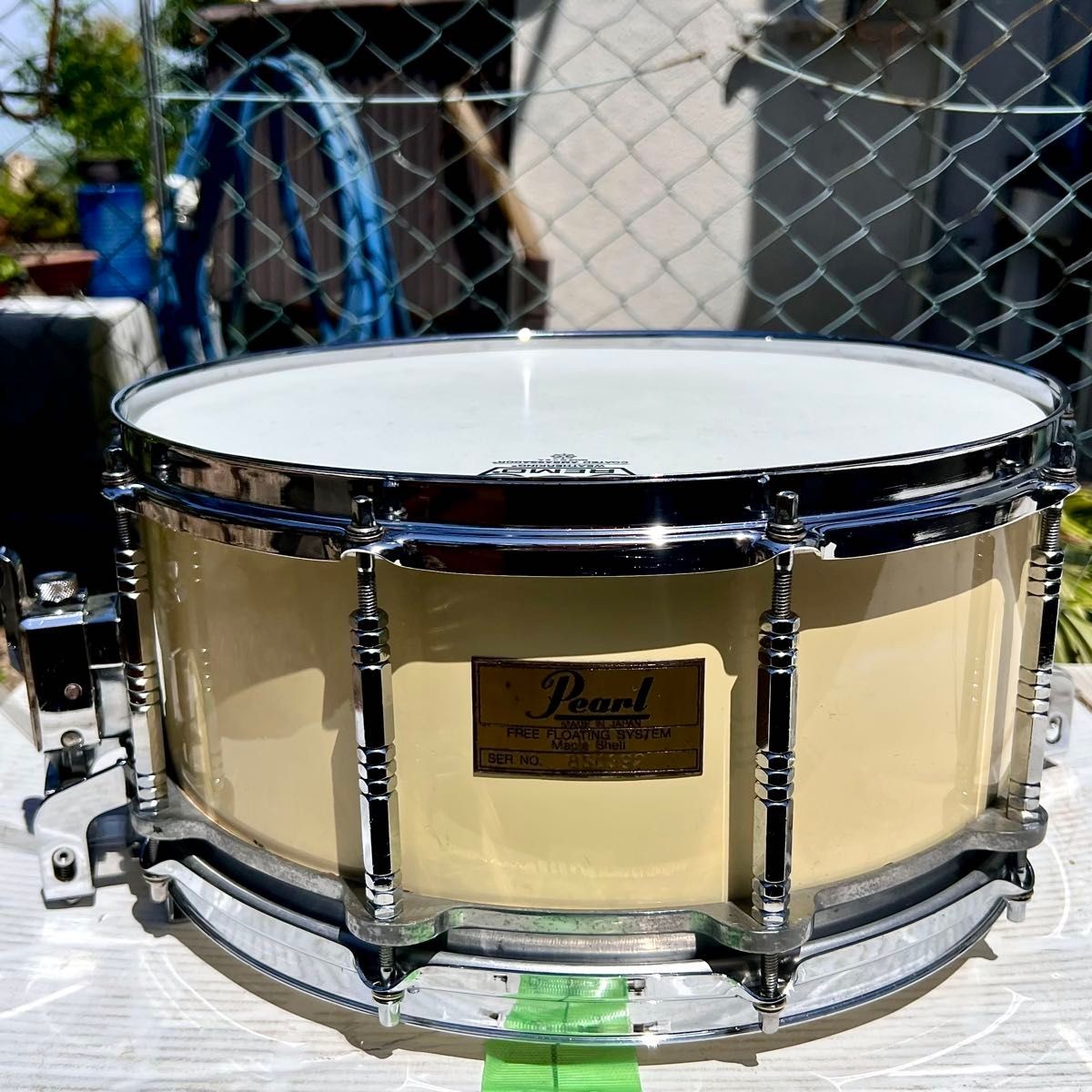 Pearl Free Floating System Maple Shell Snare Robust Hexagonal Post All Around