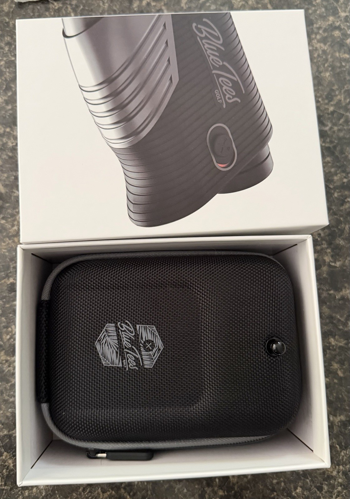 Blue Tees - 3 Max - Golf Rangefinder Laser - Slope Switch- Black