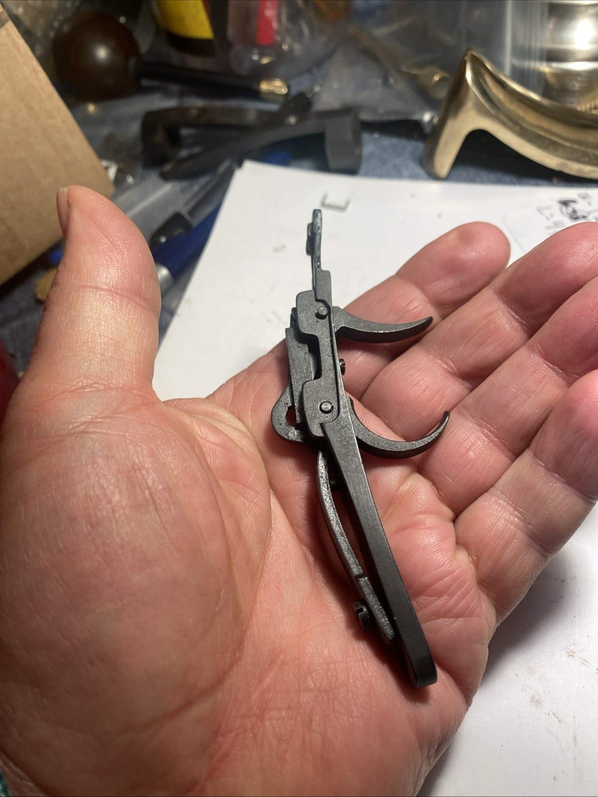 New Lyman Double Set Trigger Assembly and Screw.