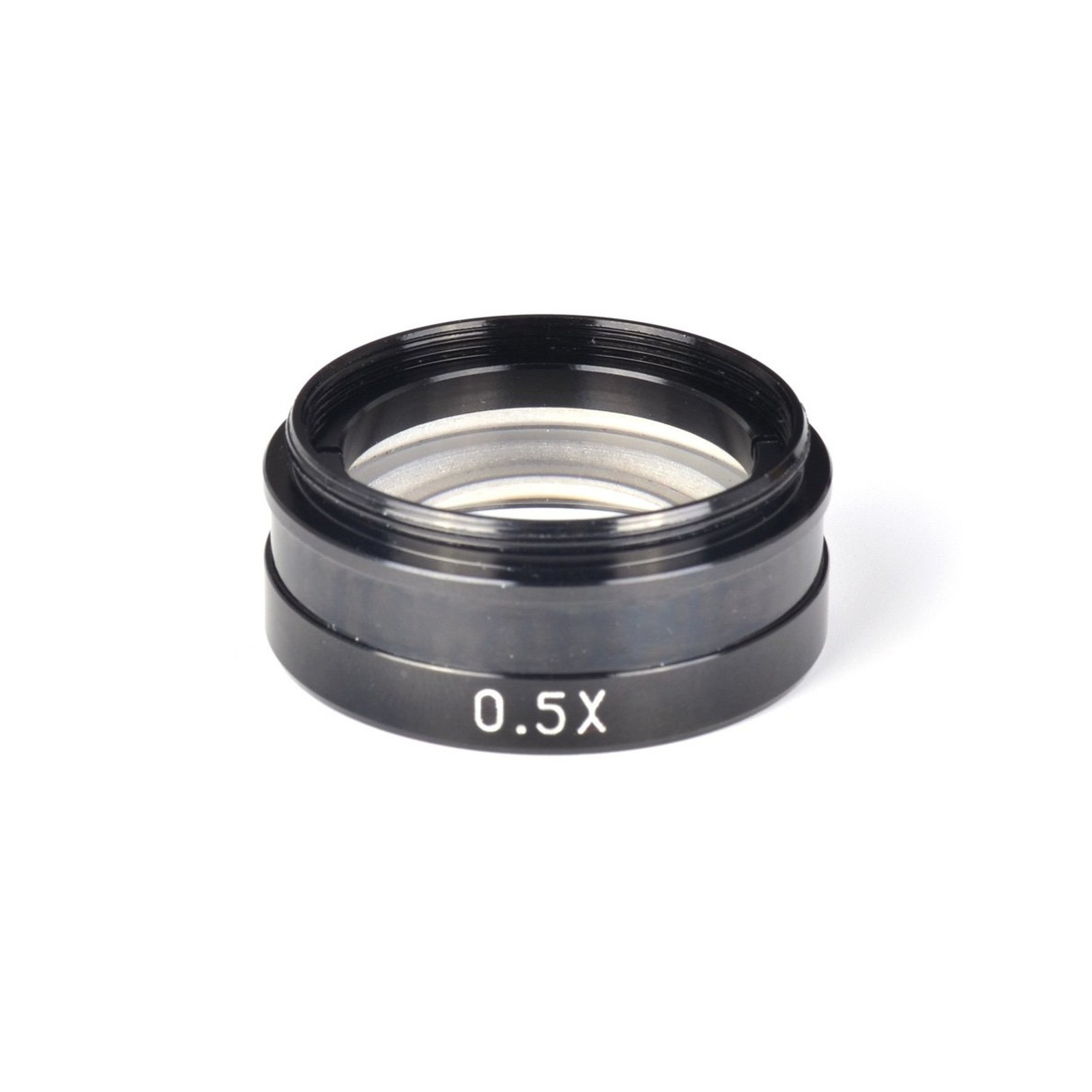 0.5X Stereo Microscope Auxiliary Barlow Lens Big Attachment Objective Lens