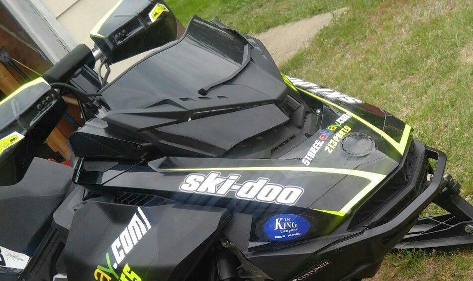 *Premium* Low Gloss Black Windshield Fits Ski-Doo Gen 4 ~ 213 Parts