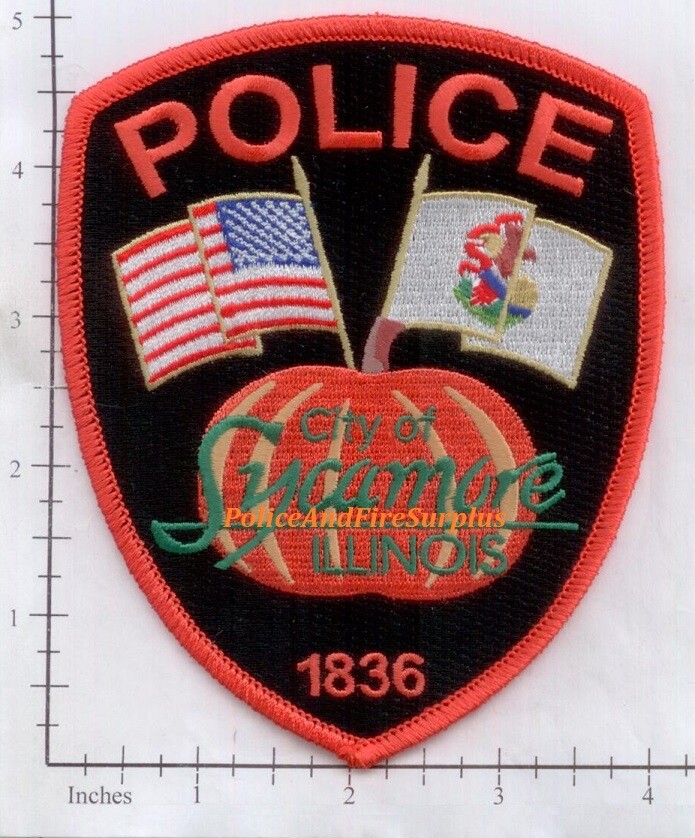 Illinois - Sycamore IL Police Dept Patch