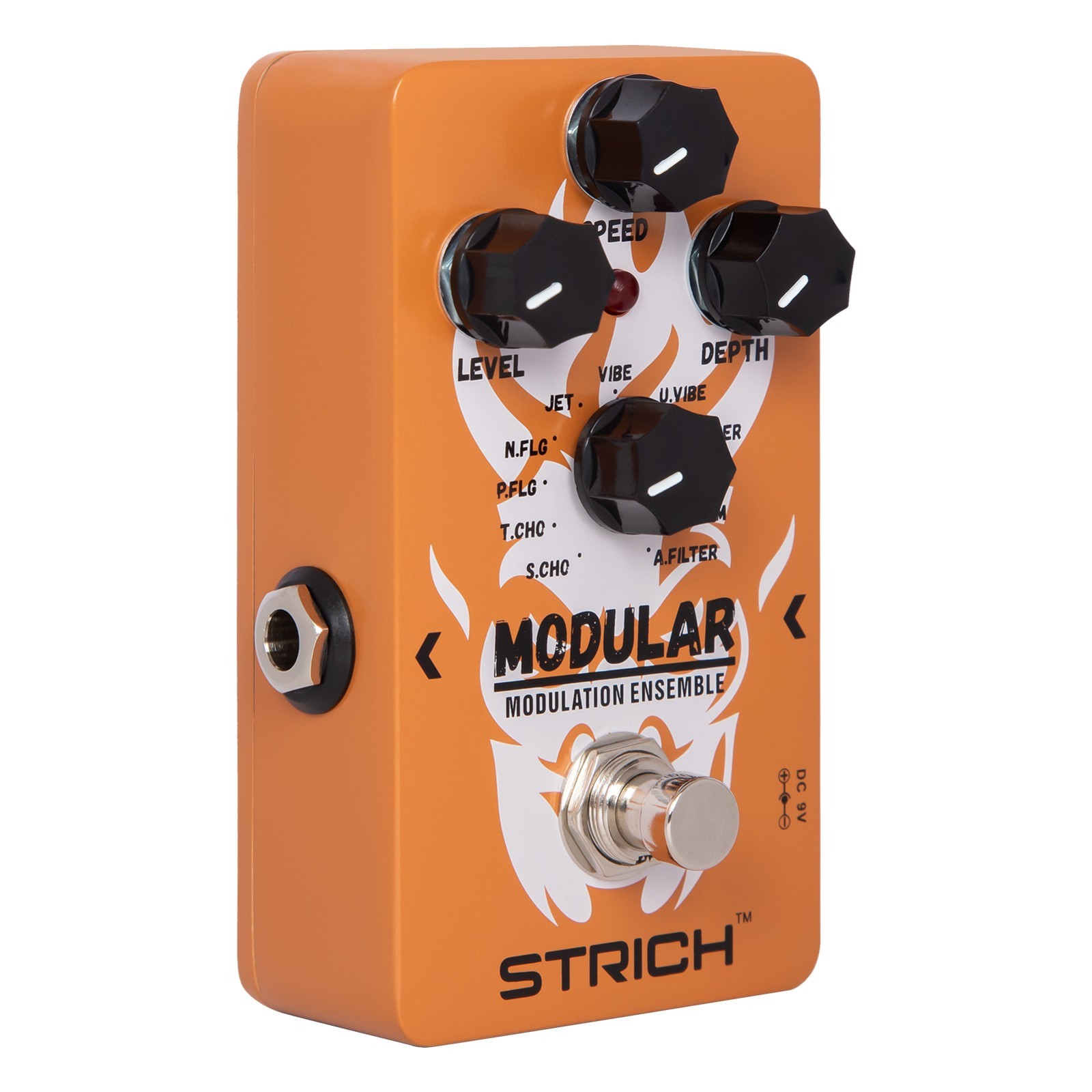 STRICH Multi Modulation Guitar Effect Pedal 11 Mode True Bypass Chorus / Flanger