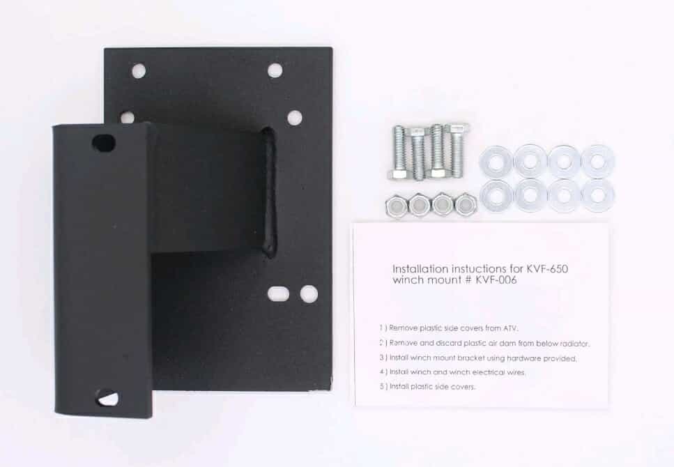 oem kawaski winch mount for bruteforce 650 kvf650-051