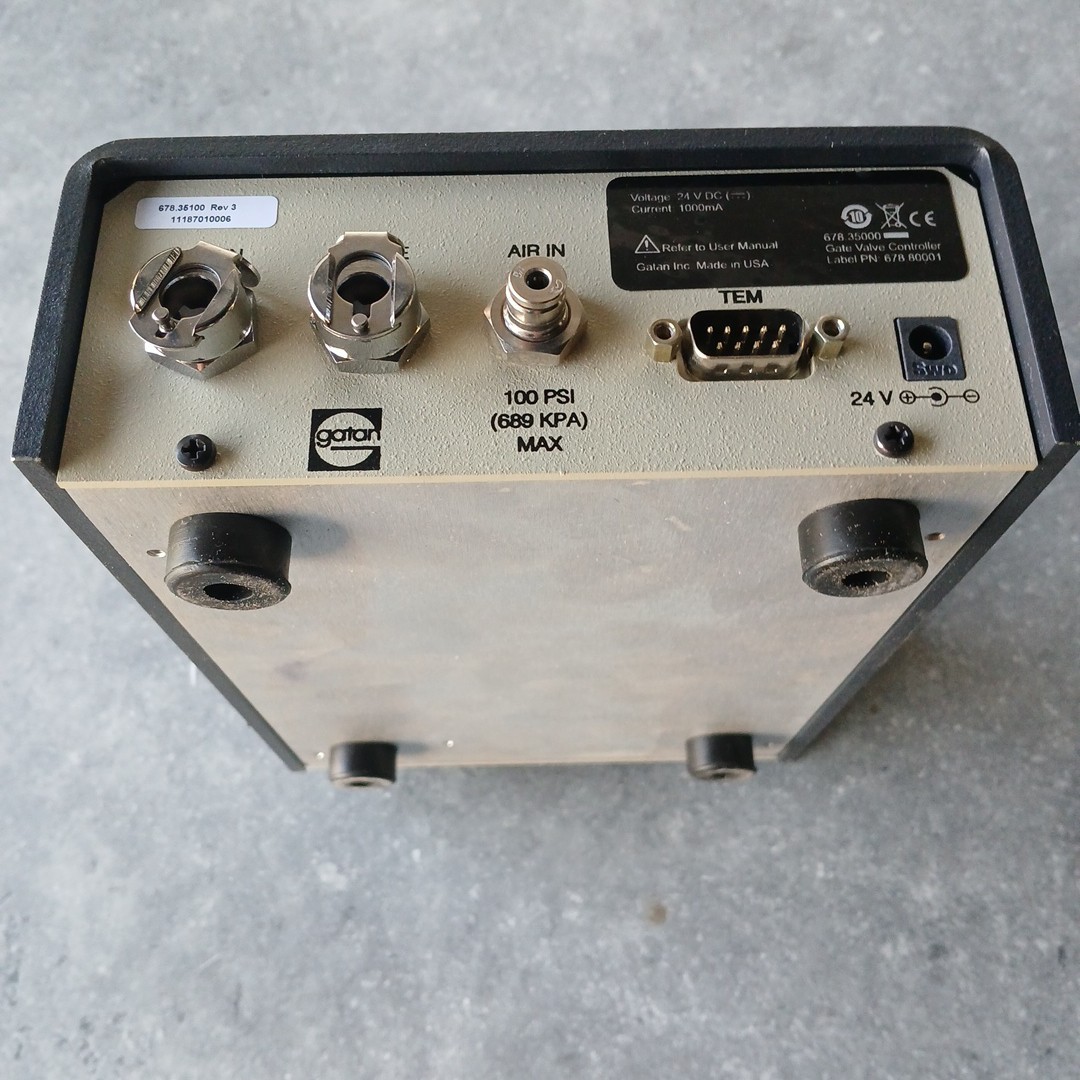 GATAN Gate Valve Controller 678.35000