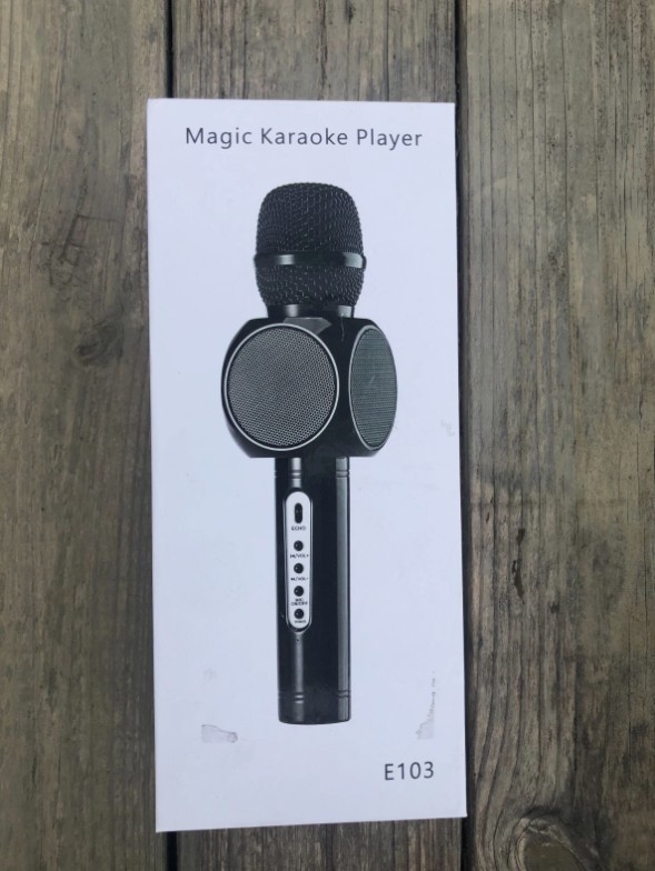 ESHISHANG Multi Magic Karaoke player Portable Wireless Bluetooth Microphone PINK
