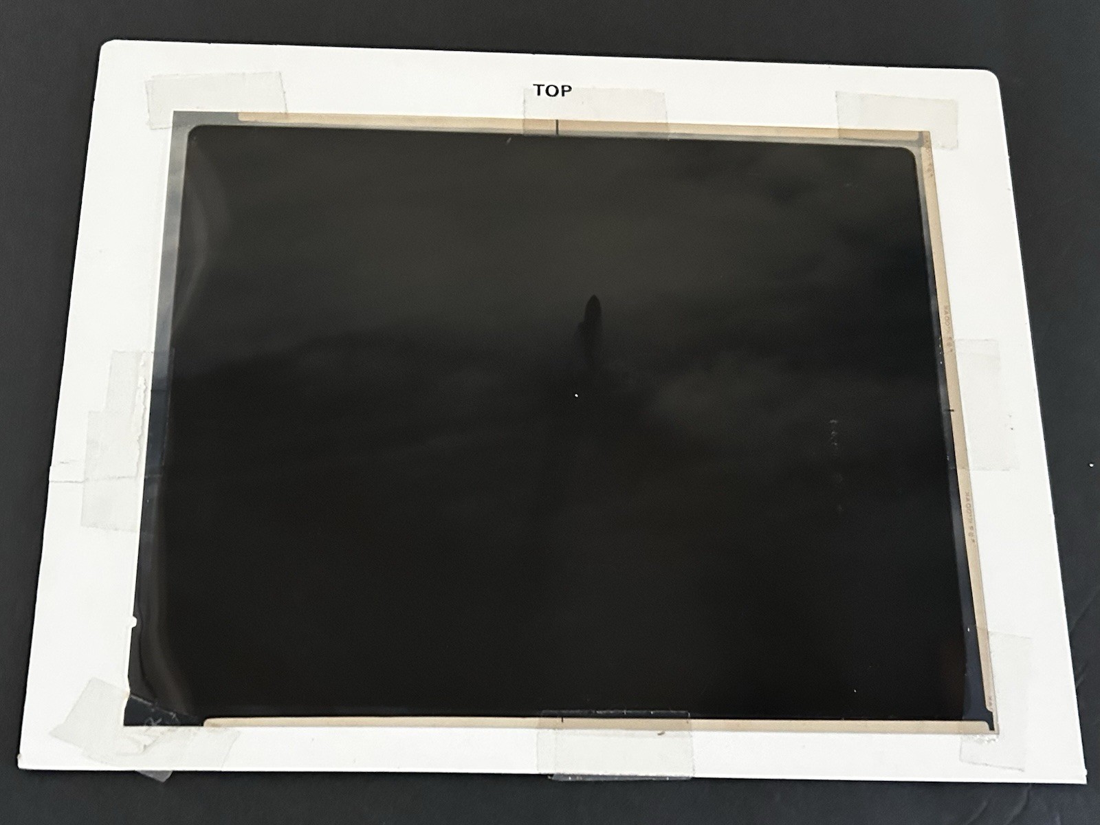 1982 NASA KSC Space Shuttle Orbiter Clouds Fog Crawler Presentation Transparency