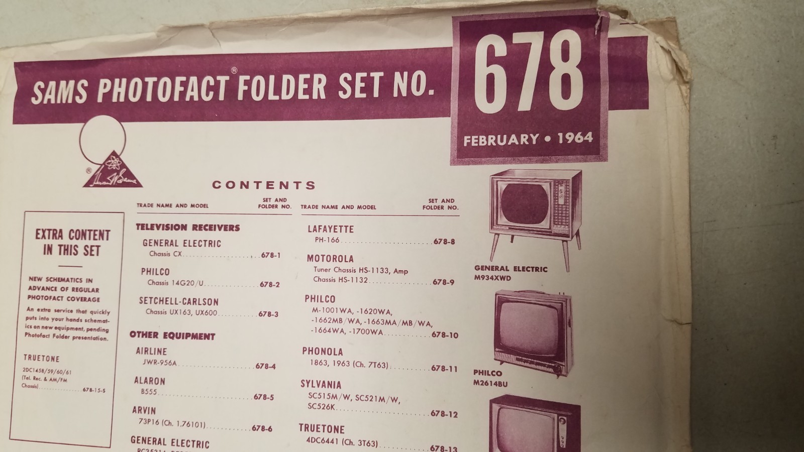 Sam's Photo Facts #678 2/64 complete set (D)
