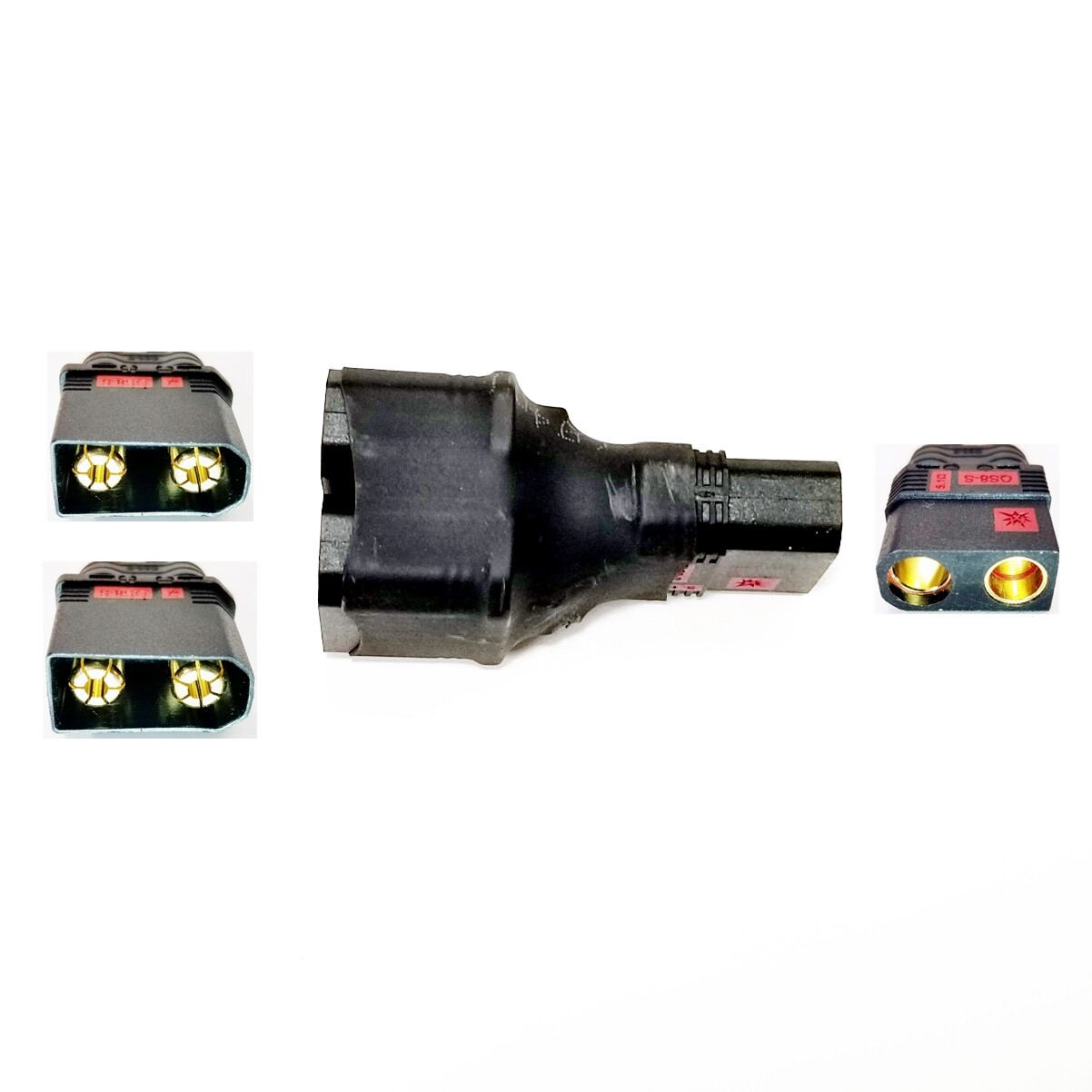 RCP-QS8 Series Plug (No Wire Version) Doubles Battery Voltage NO WIRE QS8
