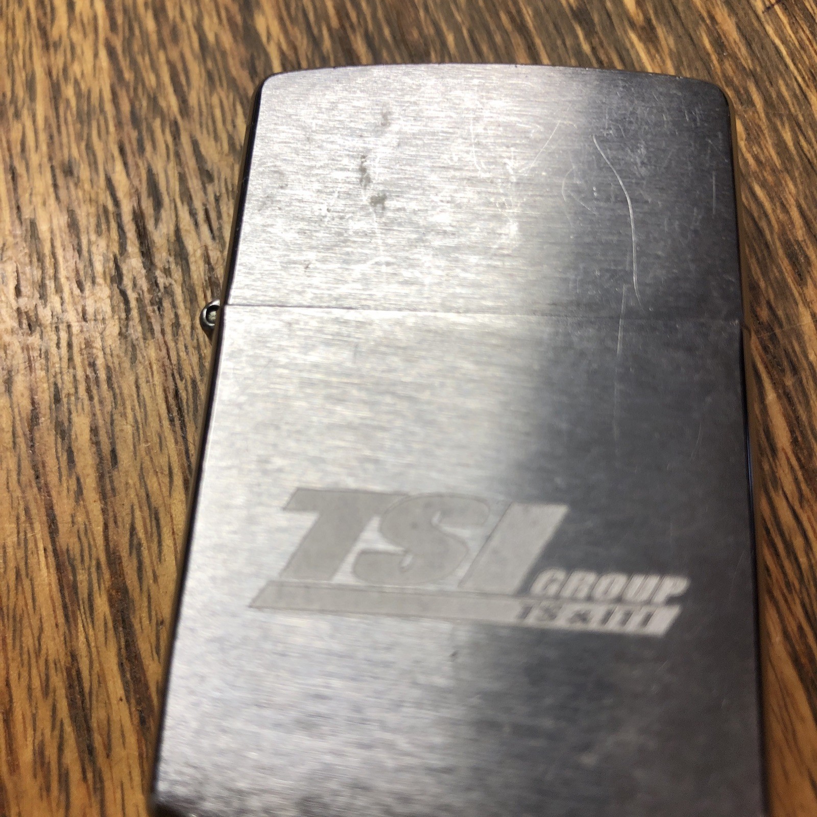 Zippo With TSI GROUP etching