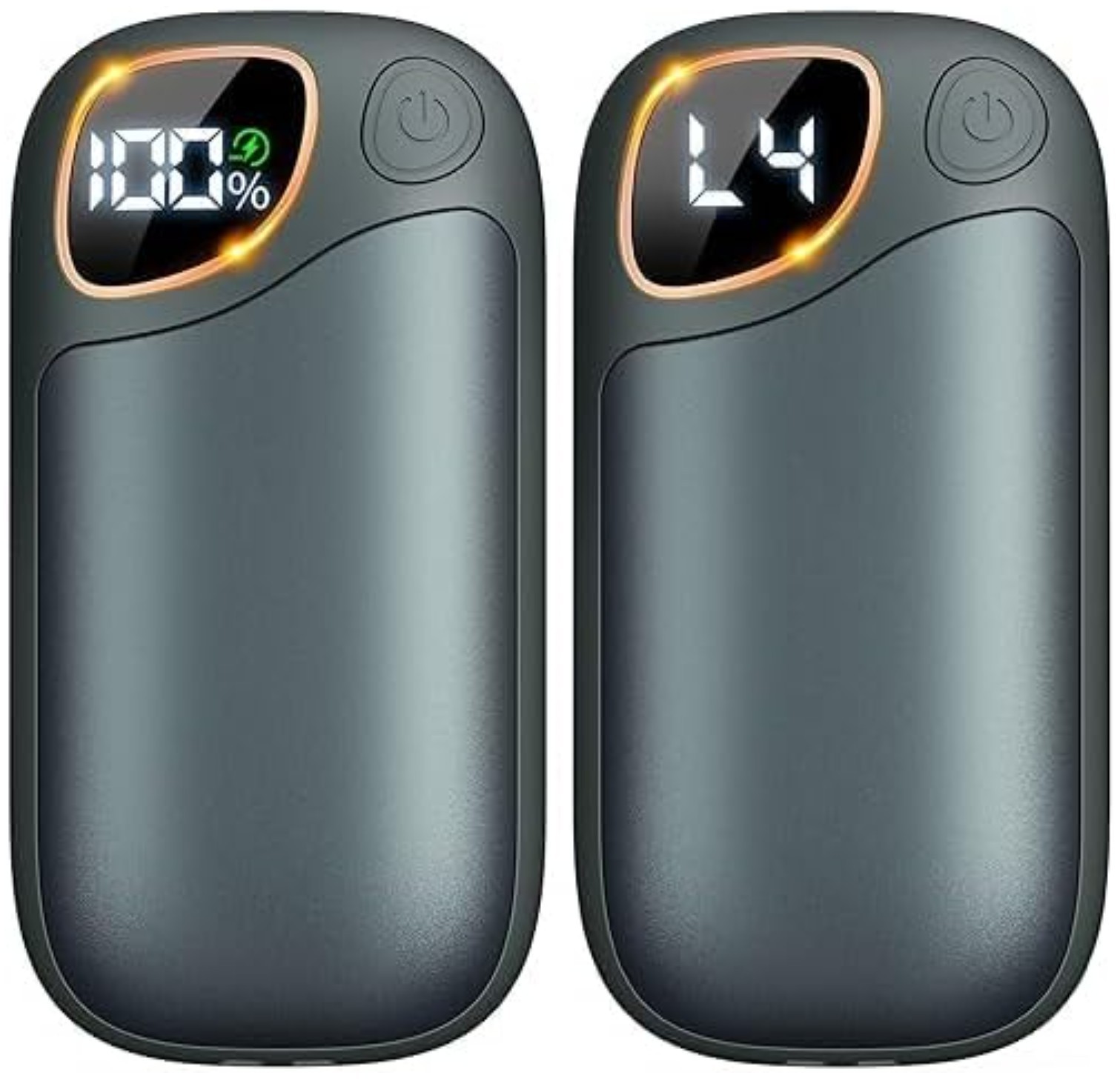 2 Pack Magnetic USB Rechargeable Electric Hand Warmers 4 Heat Levels US Stock