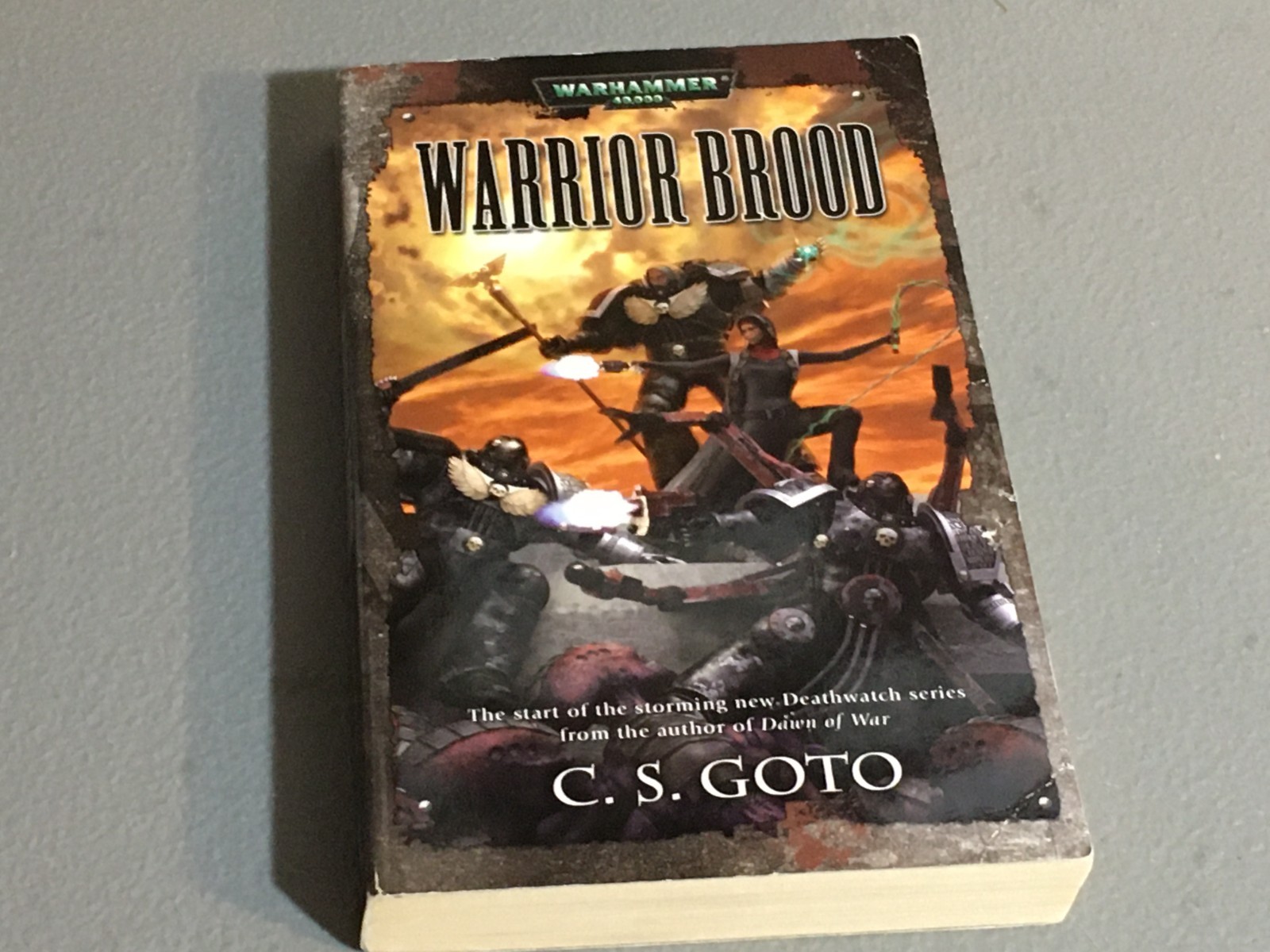 BOOK WARHAMMER WARRIOR BROOD C.S. GOTO PAPERBACK USED