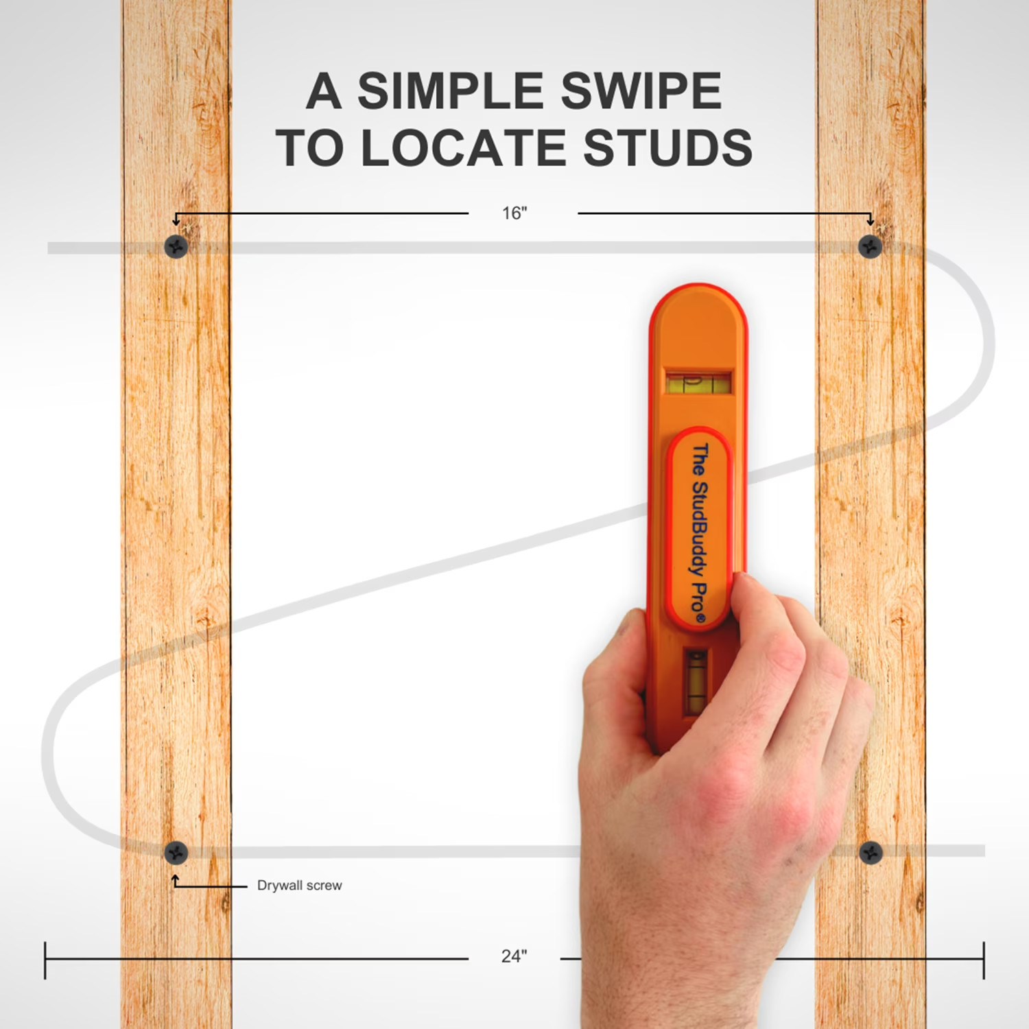 The StudBuddy Pro Magnetic Stud Finder