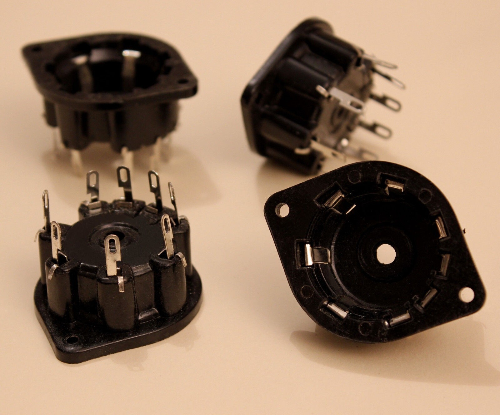 4pcs Transcontinental socket, 8pin tube socket