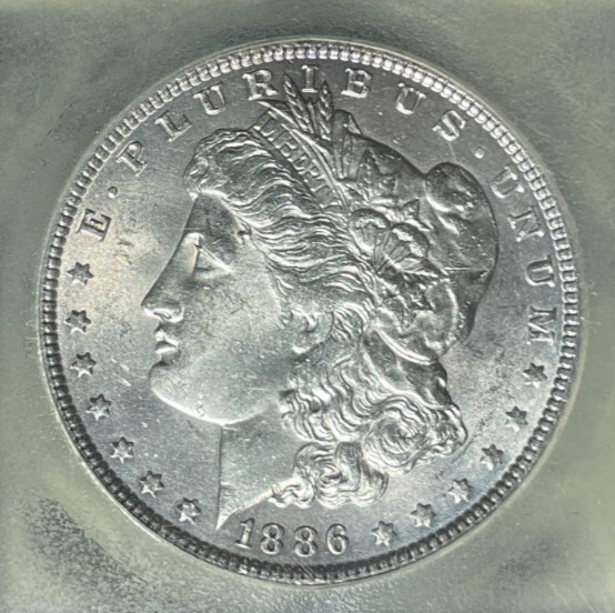 1886 MORGAN SILVER DOLLAR ~ ~NICE COIN~REF#USC