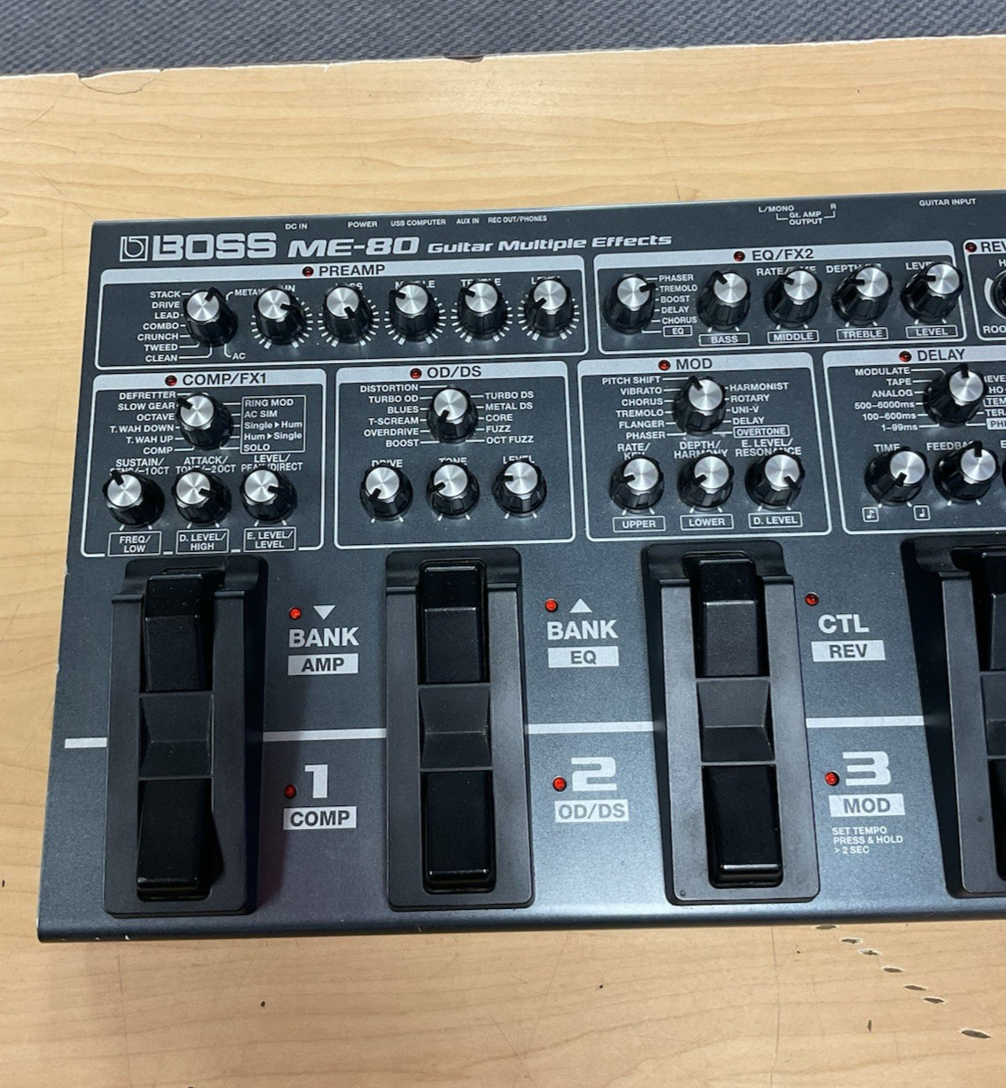 Boss ME-80 Multi-Effects Guitar Pedal *Pre-Owned*
