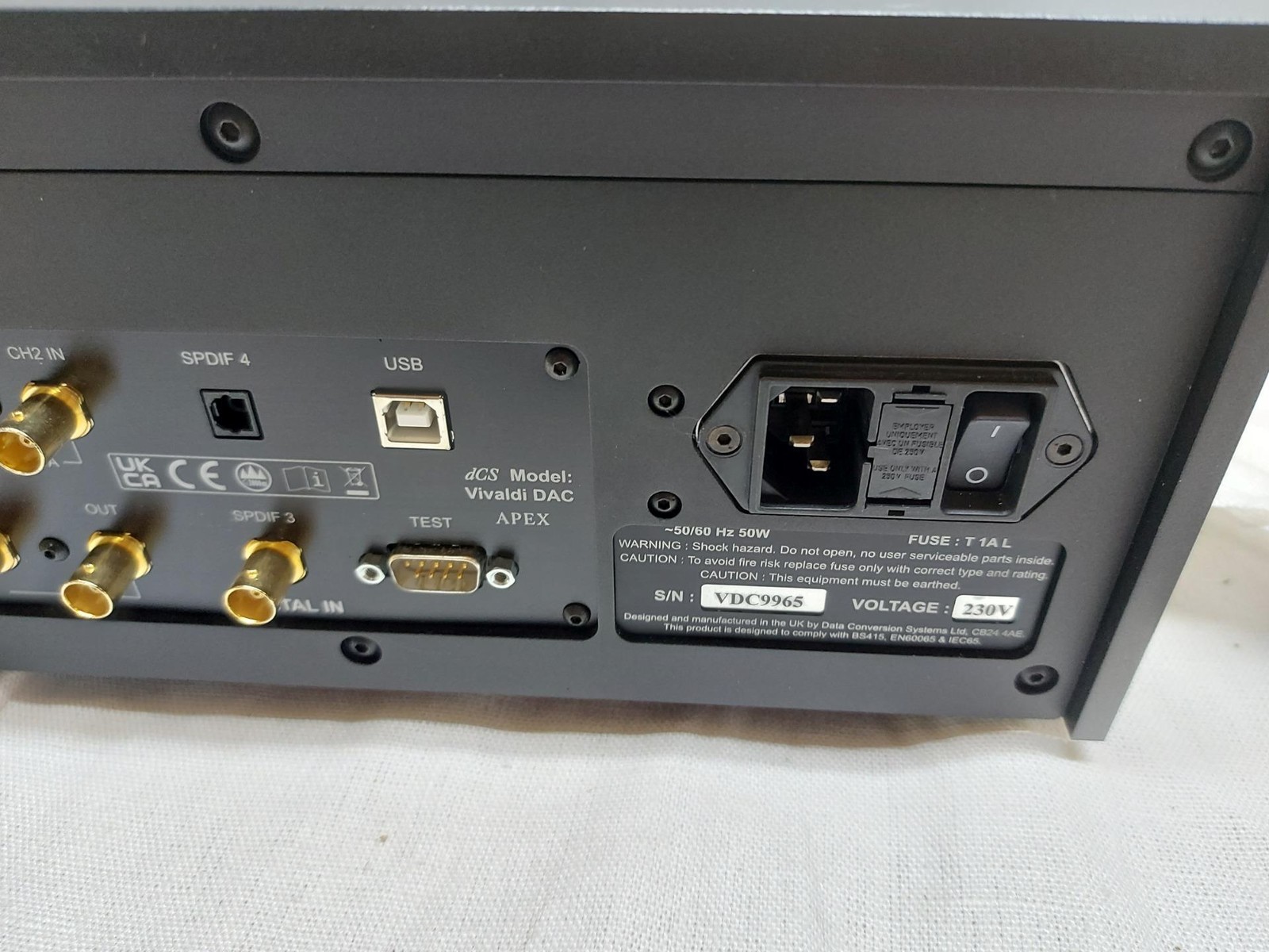 DCS VIVALDI Apex streamer dac excellent boxed