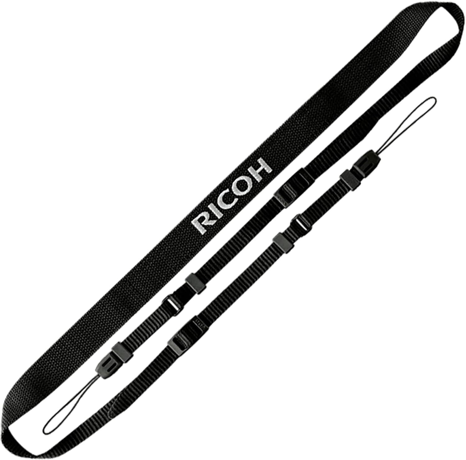 New RICOH ST-2 Genuine Neck Shoulder Strap BLACK from Japan