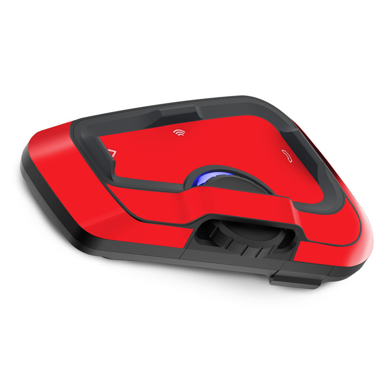 For CARDO Freecom 4X 2X Headsets Protective Wrap Sticker x2 Red