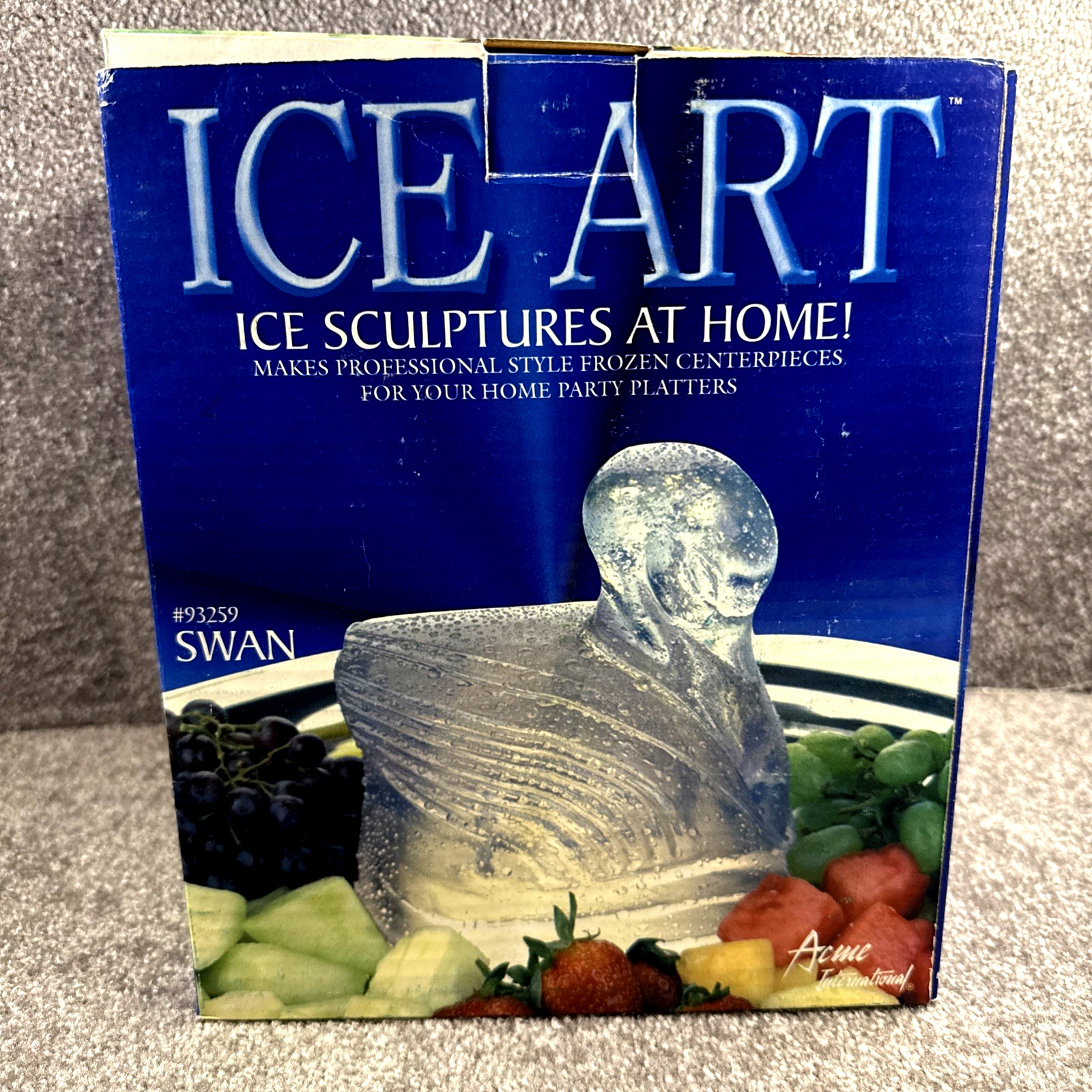 Swan Ice Sculpture Mold Party Center Piece Make It Home Freeze Fun For Kids