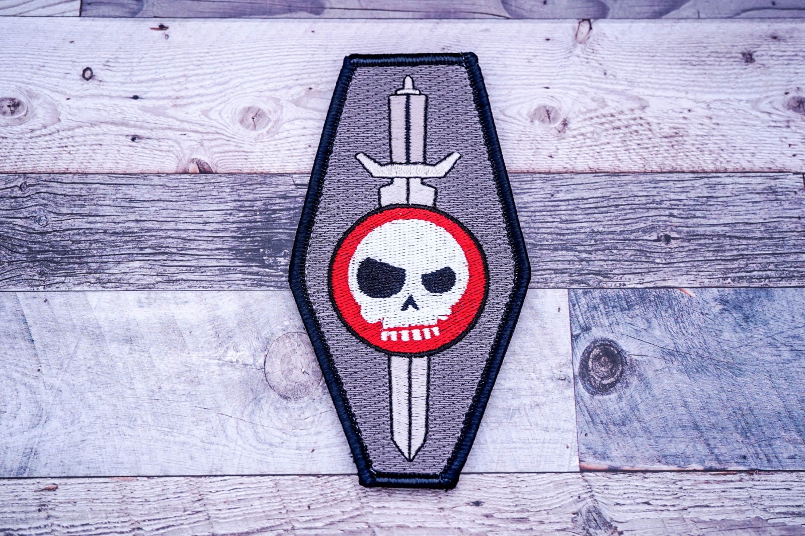 Triple Aught Design Roman Sword & Shield Mean T-Skull Patch
